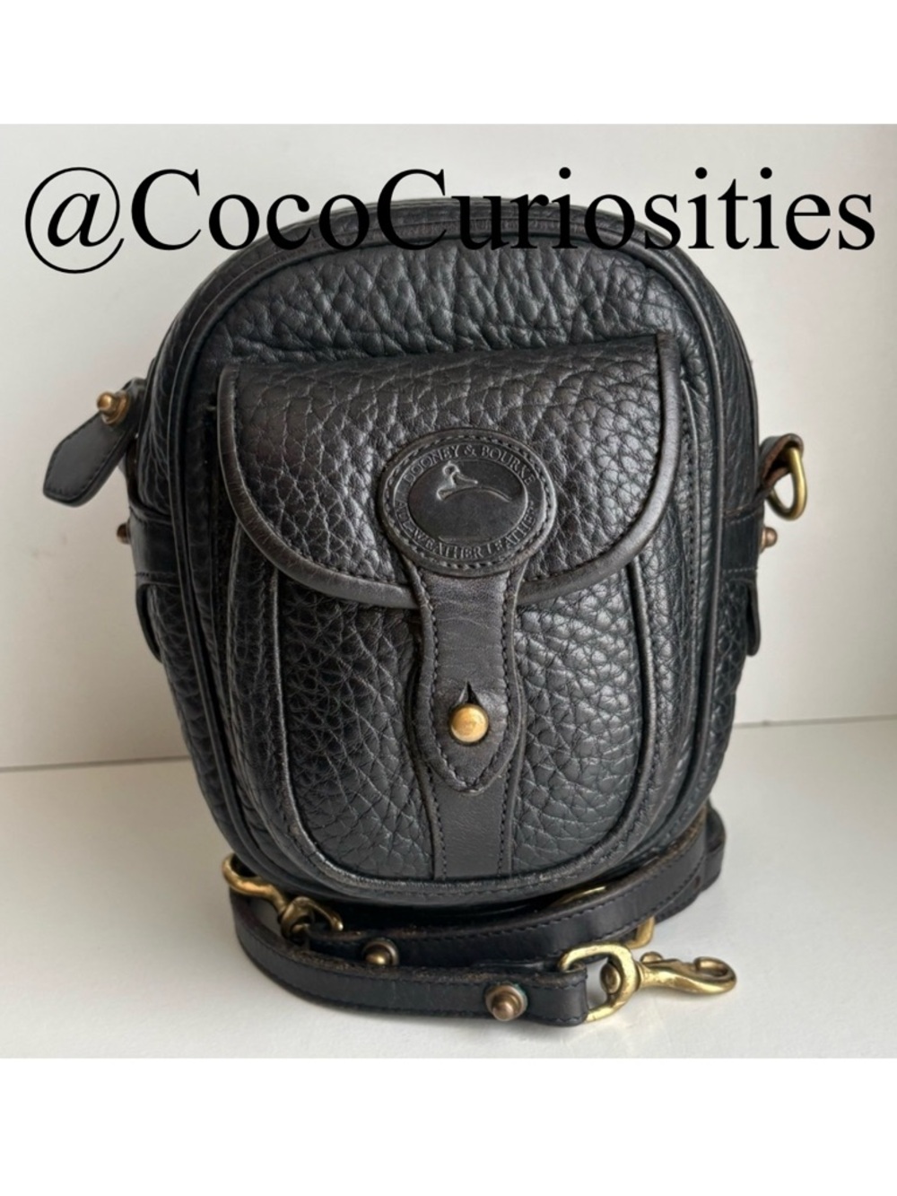 Dooney and Bourke awl Leather Mini Explorer Bag Crossbody Bag - Picture 2 of 16